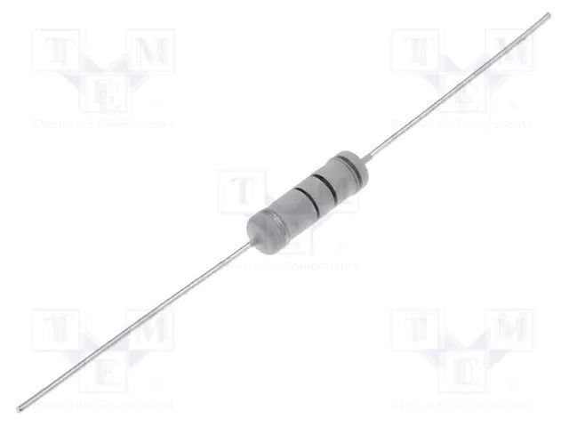 Resistor: metal oxide; THT; 6.8kΩ; 3W; ±5%; 500V; Ø0.75x33mm; axial SR PASSIVES MOF3WS-6K8