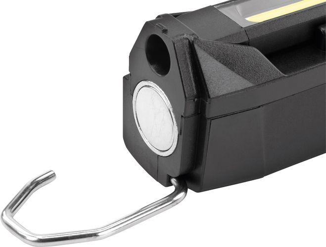 LED taskulamp, laetav , micro-USB, 500 lm, black / red, ANSMANN 1600-0307 4013674156719