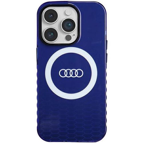 Audi IML Big Logo MagSafe case for iPhone 14 Pro - blue, Audi 6955250227353 6955250227353