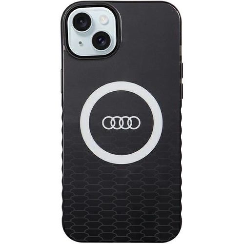 Audi IML Big Logo MagSafe case for iPhone 15 Plus / 14 Plus - black, Audi 6955250227315 6955250227315