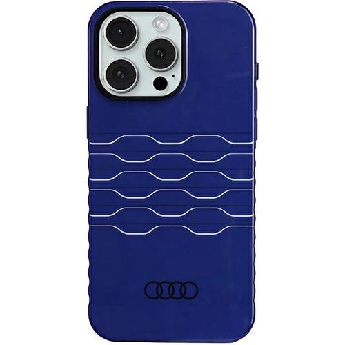 Audi IML MagSafe case for iPhone 15 Pro Max - blue, Audi 6955250227186 6955250227186