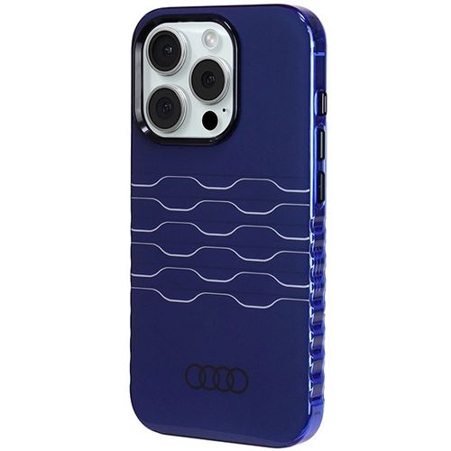 Audi IML MagSafe case for iPhone 15 Pro - blue, Audi 6955250227162 6955250227162