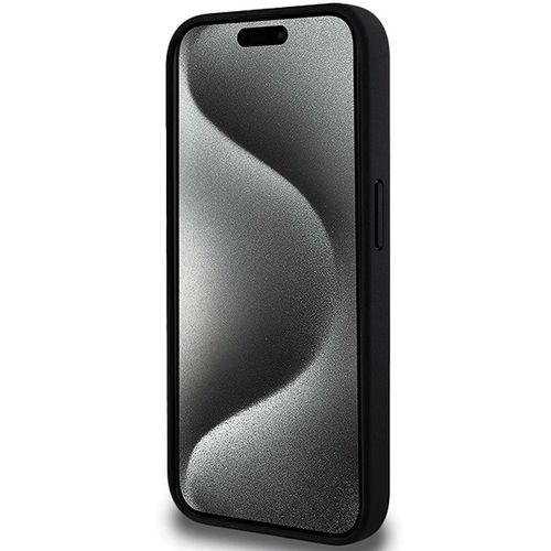BMW Perforated Tricolor Line case for iPhone 15 Pro Max - black, BMW 3666339234720 3666339234720