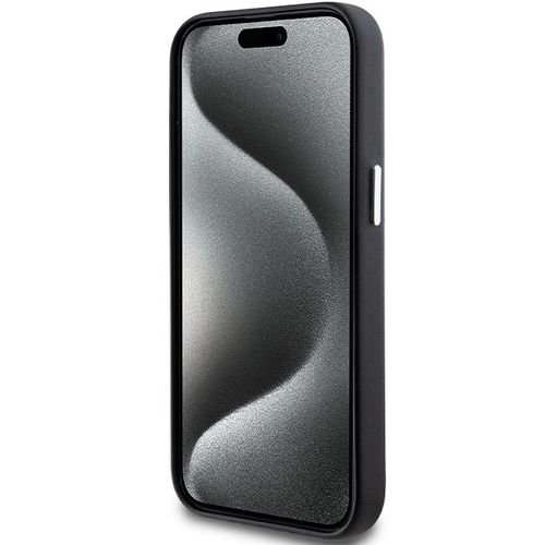 BMW Signature Wrapped Metal MagSafe Case for iPhone 14/15/13 - Black, BMW 3666339233211 3666339233211