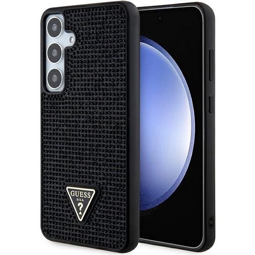 Guess Rhinestone Triangle case for Samsung Galaxy S24+ - black, Guess 3666339241049 3666339241049
