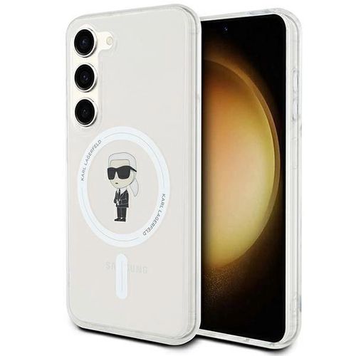 Karl Lagerfeld IML Ikonik MagSafe case for Samsung Galaxy S23 - transparent, Karl Lagerfeld 3666339241841 3666339241841