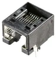 SOCKET, PCB, R/A, RJ45, SCREENED 95540-2881