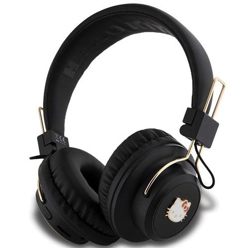 Hello Kitty Metal Logo Bluetooth on-ear headphones - black, Hello Kitty 3666339190514 3666339190514