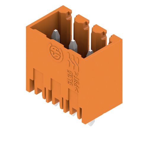 PCB plug-in connector (board connection), 3.50 mm, Number of poles: 3, Outgoing elbow: 180° Weidmuller 1604480000 04008190049621