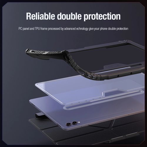 Nillkin Bumper Leather Case Pro case for Samsung Galaxy Tab S9+ - black, Nillkin 6902048270411 6902048270411