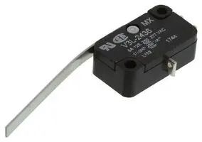 MICROSWITCH, SNAP ACTION, LEVER, SPDT V3L-2436