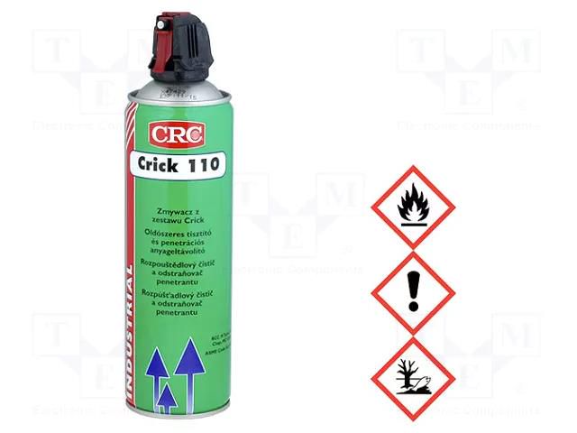 Cleaning agent; CRC Crick110; 0.5l; spray; can CRC CRC-CRICK110