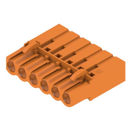PCB plug-in connector (wire connection), 5.08 mm, Number of poles: 6, Crimp connection Weidmuller 1610530000 04008190123819