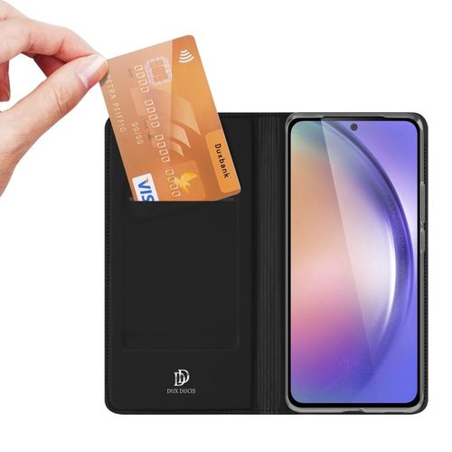 Dux Ducis Skin Pro case with flap and card slot for Samsung Galaxy A55 5G - black, Dux Ducis 6934913020975 6934913020975