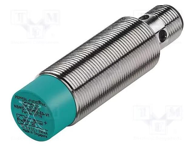 Sensor: inductive; OUT: PNP / NO + NC; 0÷12mm; 10÷30VDC; M18; IP67 PEPPERL+FUCHS NBN12-18GM50-A2-V1