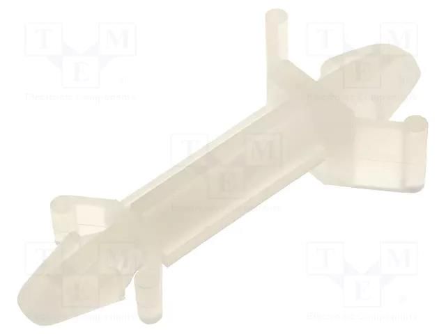 PCB distance; polyamide; L: 15.9mm; snap fastener; natural KSS WIRING CS-1016