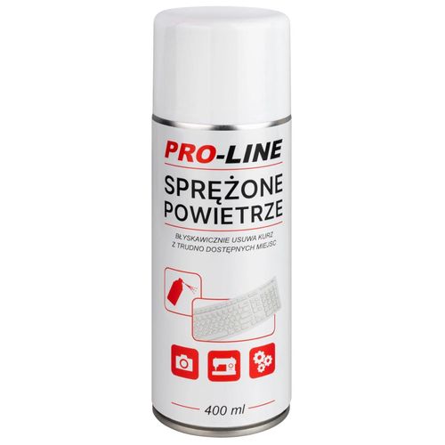 Compressed air for cleaning the electronics of sewing machines PRO-LINE spray 400ml, Pro-Line 1010670 1010670