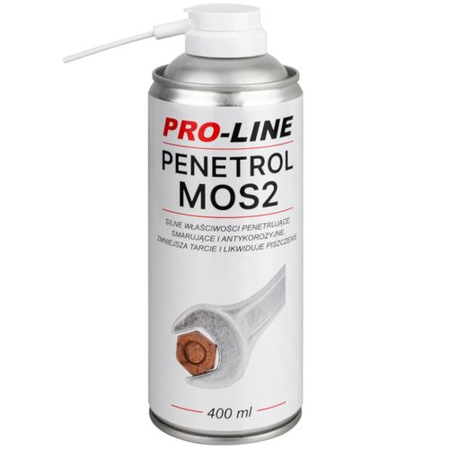 Strongly penetrating rust remover PENETROL MoS2 PRO-LINE spray 400ml, Pro-Line 1010671 1010671