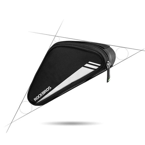 Rockbros B55-BK bicycle bag for frame 0.7 l - black, Rockbros 7683507141617 7683507141617