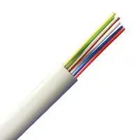 CABLE, FLAT, 7X2.46MM, WHITE, 100M MP009294