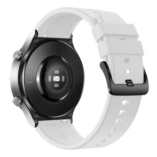 Silicone Strap for Huawei Watch GT 2/3/4/2 Pro/3 Pro/4 Pro/GT 2e 46mm - White, Hurtel 5907769361159 5907769361159