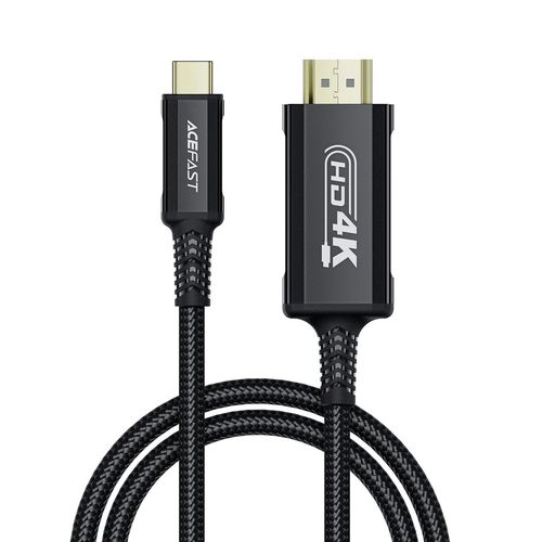 Acefast C1 USB-C/HDMI Video Cable 4K 60Hz HDR 1.8m - Black, Acefast C1-10 C1-10