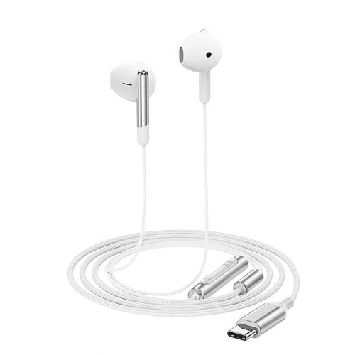 Acefast L3 Wired USB-C Headphones with Microphone - White, Acefast L3 L3