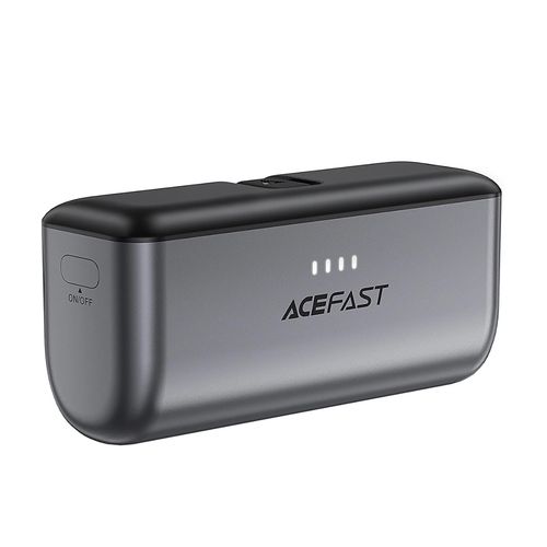 Powerbank Acefast M9 5000mAh USB-C (male) / USB-C (female) PD 20W - black, Acefast M9 M9