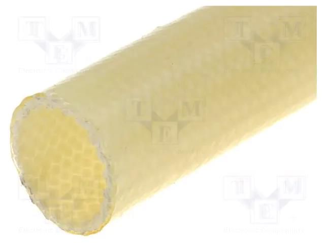 Insulating tube; fiberglass; -25÷155°C; Øint: 12mm; 5kV/mm; reel ZDIII OSPU-12.0