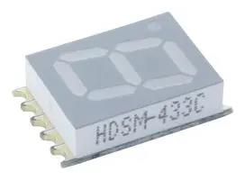 LED DISPLAY, SMD, 7MM, BLUE, CC HDSM-283B