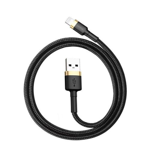 Baseus Cafule Cable USB Lightning 2.4A 1m (Gold+Black), Baseus CALKLF-BV1