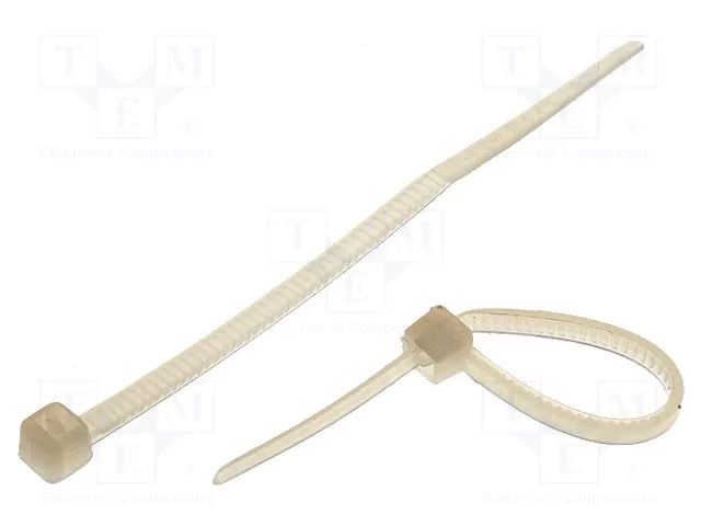 Cable tie; L: 62mm; W: 2.4mm; natural; polyamide; 78.5N; Ømax: 11mm KSS WIRING CV-060