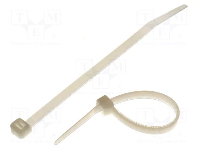Cable tie; L: 120mm; W: 4.8mm; natural; polyamide; 215.5N; Ømax: 28mm KSS WIRING CV-120L