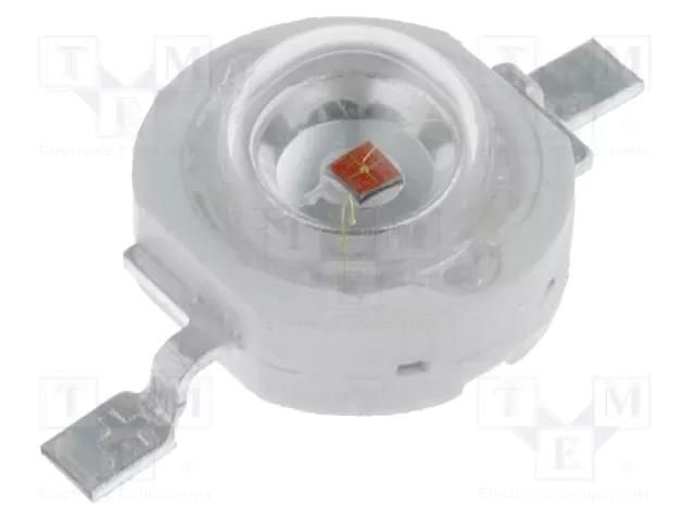 Power LED; yellow; 140°; 350mA; 590nm; P: 1W; 50lm; 2÷3VDC OPTOSUPPLY OSY5XAE1E1E