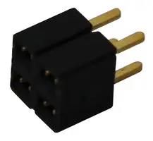 RECEPTACLE, 2.54MM, DUAL, 4WAY SLW-102-01-G-D