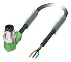 SENSOR CORD, 3P, M12 PLUG-FREE END, 1.5M 1668137