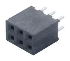 RECEPTACLE, 2MM, VERT, 6WAY SQW-103-01-L-D