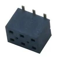 RECEPTACLE, 2MM, DUAL SMD,  6WAY TLE-103-01-G-DV