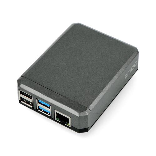 Raspberry Pi 4 aluminum case - Argon Neo - grey ARG-15392 5904422301330