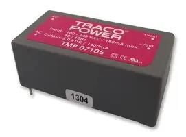 POWER SUPPLY, AC TO DC, 5V, 1.4A, 7W TMP 07105