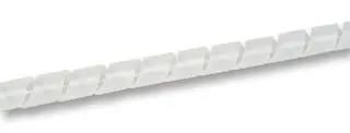 SLEEVING, SPIRAL, PE, 4MM, NAT, 5M 161-41103