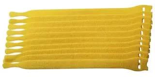 LOOP TIE, YELLOW, 200X12.5MM, PK10 130-00016