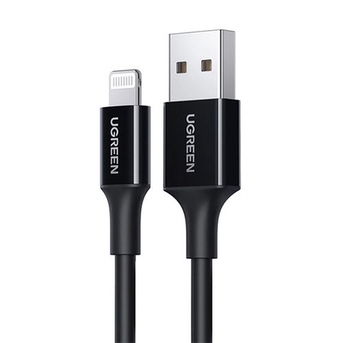 Ugreen US155 80822 USB-A / Lightning MFi 2.4A cable 1m - black, Ugreen 80822-ugreen 80822-ugreen