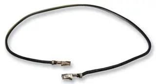 CABLE ASSEMBLY, CRIMP PIN, 150MM, BLK CASS-0840