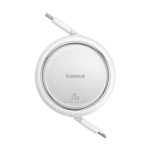 Baseus Free2Pull Cable Retractable USB-C / Lightning 20W 1m - White, Baseus P10364501211-00 P10364501211-00