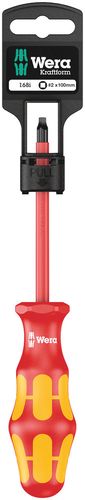 168 i SB VDE Insulated screwdriver for square socket head screws, 1 x # 1x80, Wera 05100024001