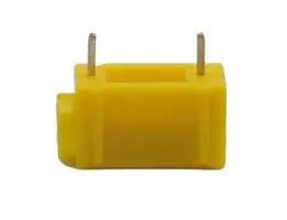 SOCKET, 4MM, PCB, YELLOW 24.243.3