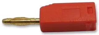 PLUG, 2MM, STACKABLE, RED 25.206.1