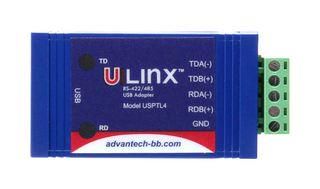 IN-LINE CONVERTER, USB TO RS-422/485 TB BB-USPTL4-LS.