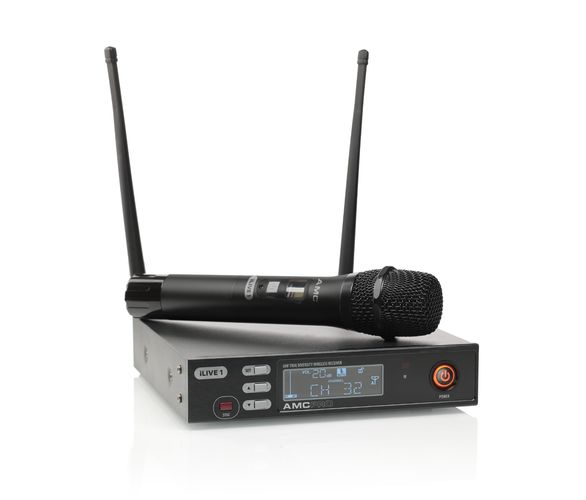 AMC iLive 1 wireless set with handheld microphone (606-621 MHz), AMC 4779027621296